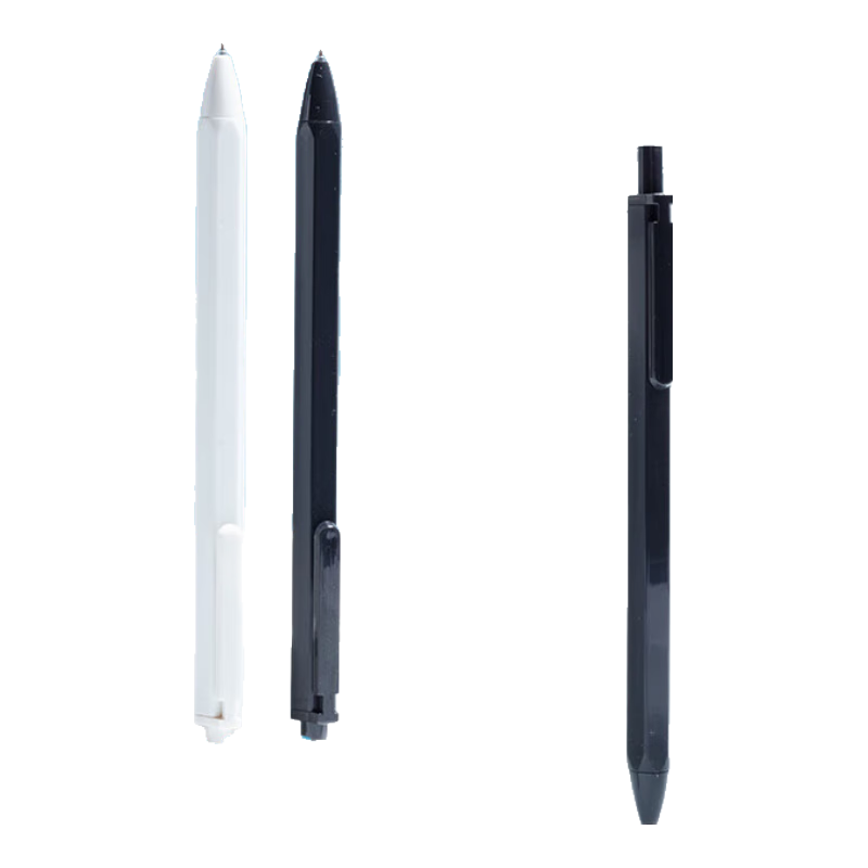 M&G 0.35mm Black Gel Pen, Retractable Full Needle Tube Signing Pen, Benwei Series Ink Pen AGP83007A, 6 Pieces