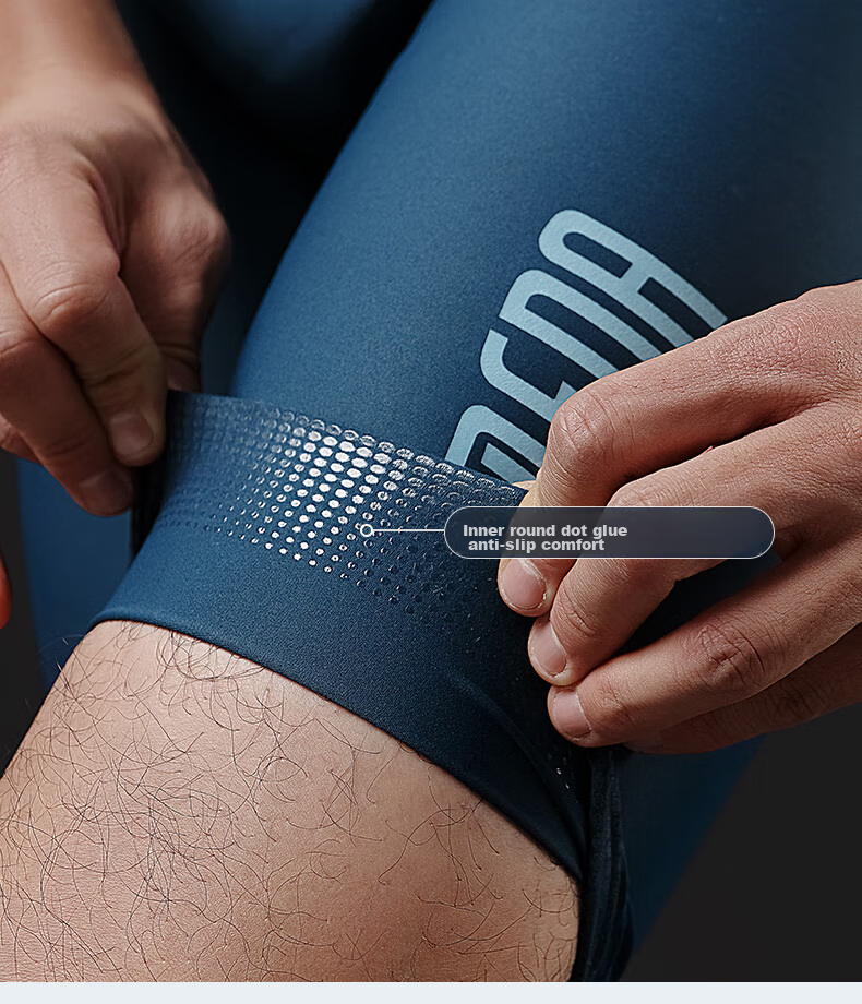 Lameda Summer Cycling Shorts for Men, Mountain Bike And Road Bike Bicycle Pants, Lightweight Bicycle Shorts, Black 2XL 12