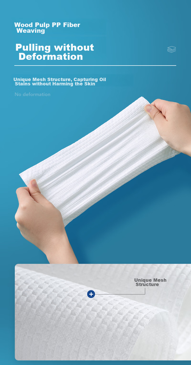 LYNN Lazy Person's Wipes 20*20cm [200 Sheets] Disposable Wipes Dishwashing Cloths Kitchen Paper Towels Kitchen Wipes 8