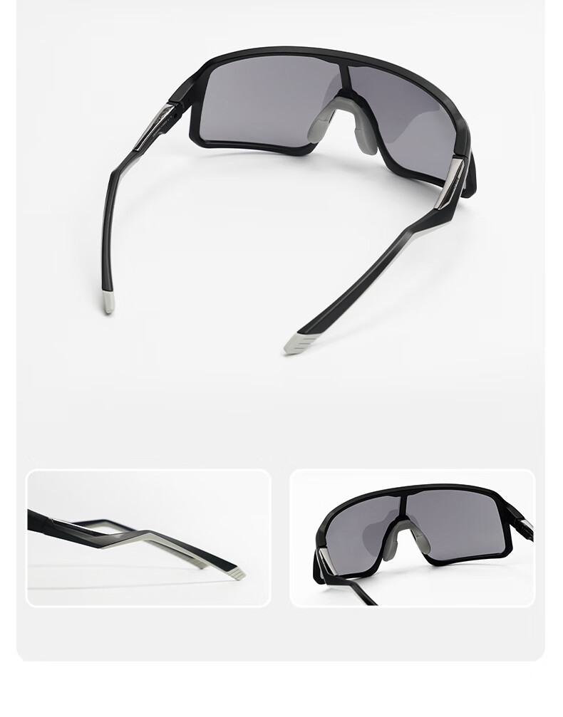 Honeywell Cycling Glasses, Hiking Sports Goggles, Mountain Biking Sunglasses, White Sports Cycling Goggles 3