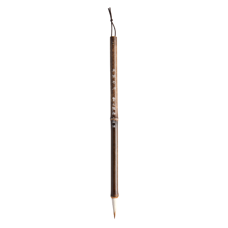 Liupintang Sandalwood Mixed Hair Brush Set with Sheep And Wolf Hair, Professional Large And Medium Script Calligraphy Brush Kit for Beginners, Adults, Students, White Cloud Set, Four Treasures of The Study, Xuan Paper And Painting Supplies