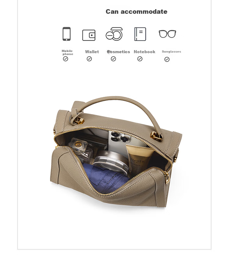 St&Sat Leather Handbag for Women, 2026 New Style, Tote Bag And Crossbody Bag, Versatile Commuter Pillow Bag, Birthday Gift for Girlfriend Or Wife 11