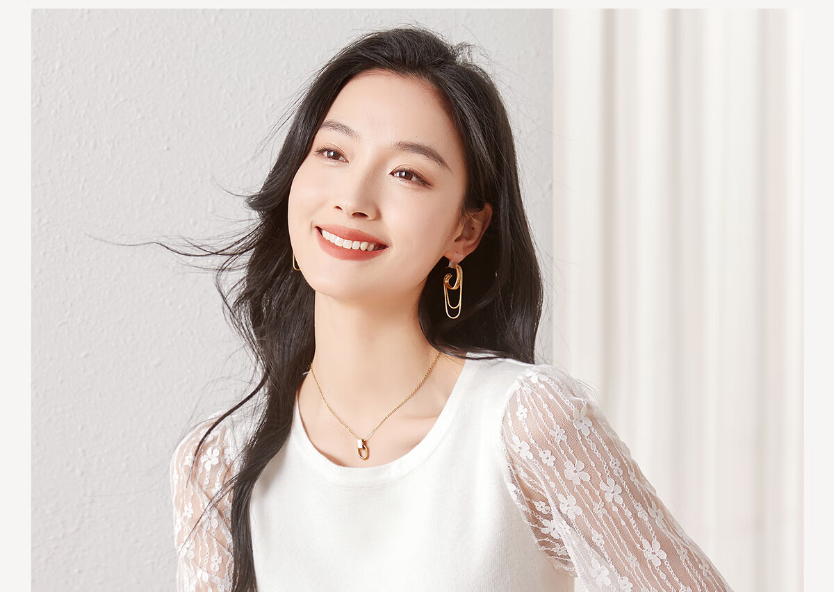 Chushen Thin Knit Sweater for Women, Fashionable Round Neck Elegant Lace Long-Sleeve Base Shirt Top S141Z3740 1