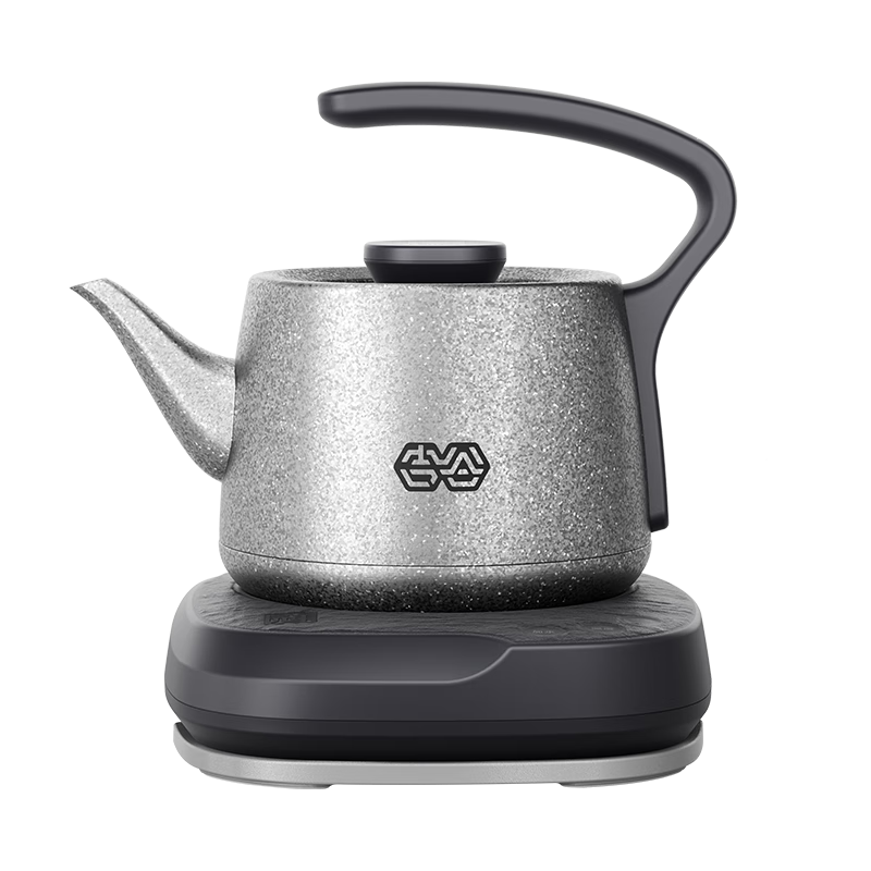 K·KOU Pure Titanium Electric Kettle, Fully Automatic Bottom Water Filling Tea Station Electric Kettle, Home Office Use for Brewing Tea, Constant Temperature Tea Set All-In Machine 0.8L TB012