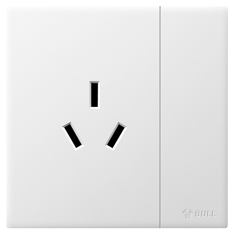 BULL G60 Series 16A Switch Socket Ultra-thin Panel G60E204 Frost White