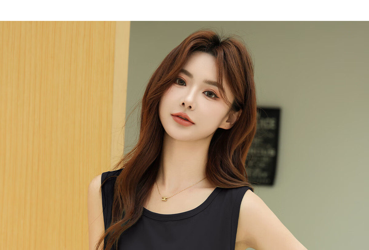 Halo Queen Women's American Style Sleeveless Tank Top Summer Casual Sports T-Shirt H142D3002 24