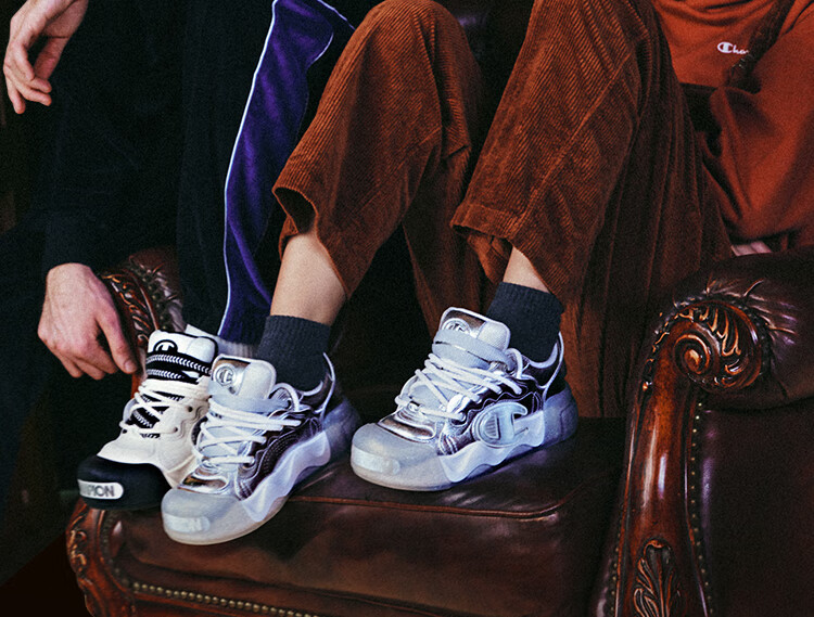Champion American Champion Sneakers for Women And Men, Trendy Fashion Thick-Soled Height-Increasing Puffy Open-Face Bread Shoes 24SST05 14