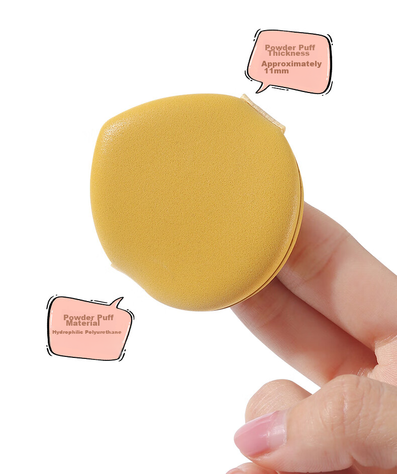 Yaozhi Super Large And Thick Face Cleansing Sponge, Facial Exfoliating Tool for Removing Mask Residue, Black, 1 Piece 5