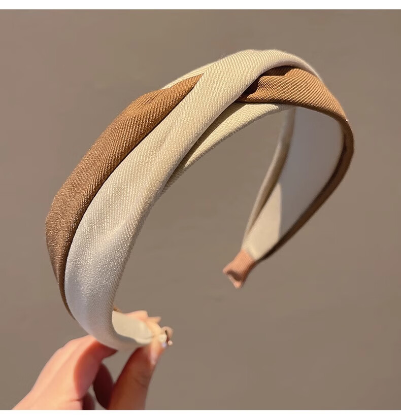 Xiangwan Headband, High Crown Hairpin for Women, Versatile Hairband for Going Out, Face-Washing Headband, Wide-Brimmed Hairpin, Hair Accessory, Gift for Wome 9