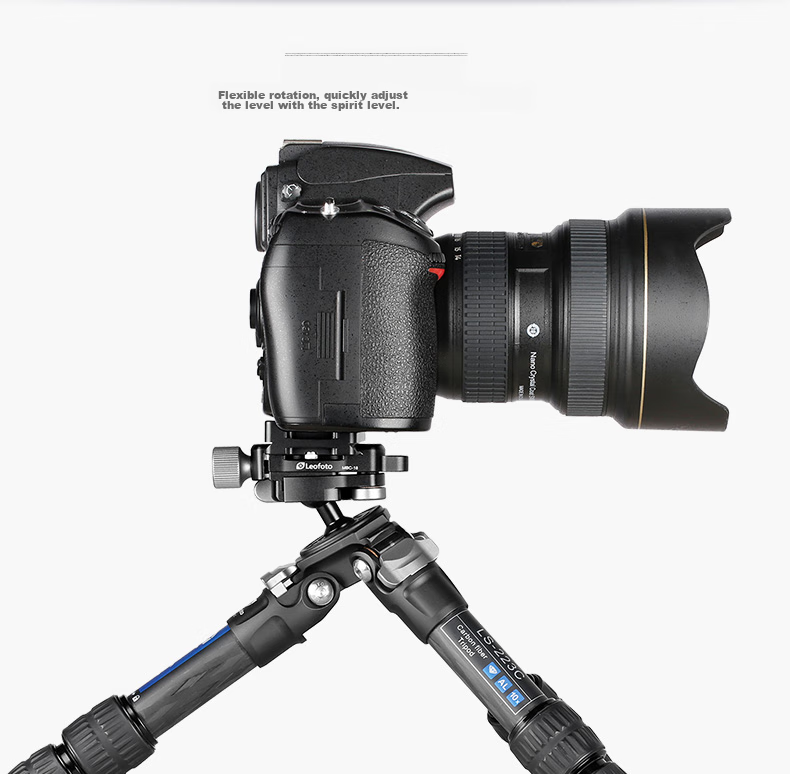 Leofoto Gimbal, Mini 360-Degree Panoramic Portable Gimbal for Smartphones And DSLR Cameras, Spherical Gimbal MBC-20 9