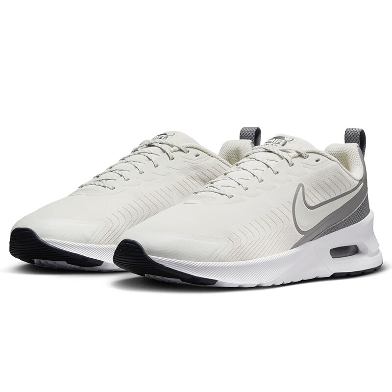NIKE Casual Shoes, Men's Air Cushion AIR MAX NUAXIS Sneakers, FZ2148-002, Light Bone Color, Size 41
