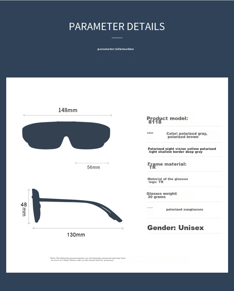 LESCA LUNETIER Clip-On Sunglasses for Nearsighted Men, Polarized Driving Glasses, Night Vision Eyewear, Day And Night Dual-Use Sunglasses Clip for Wome 11