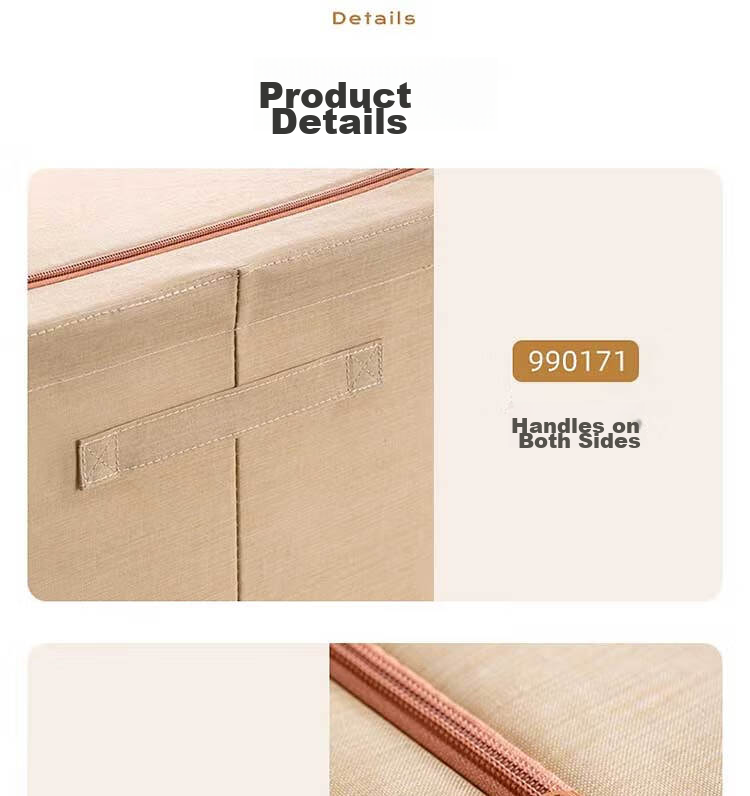 CHAHUA Foldable Storage Box, Fabric Clothes Organizer, Drawer-Style Wardrobe, Clothing Storage Container 18