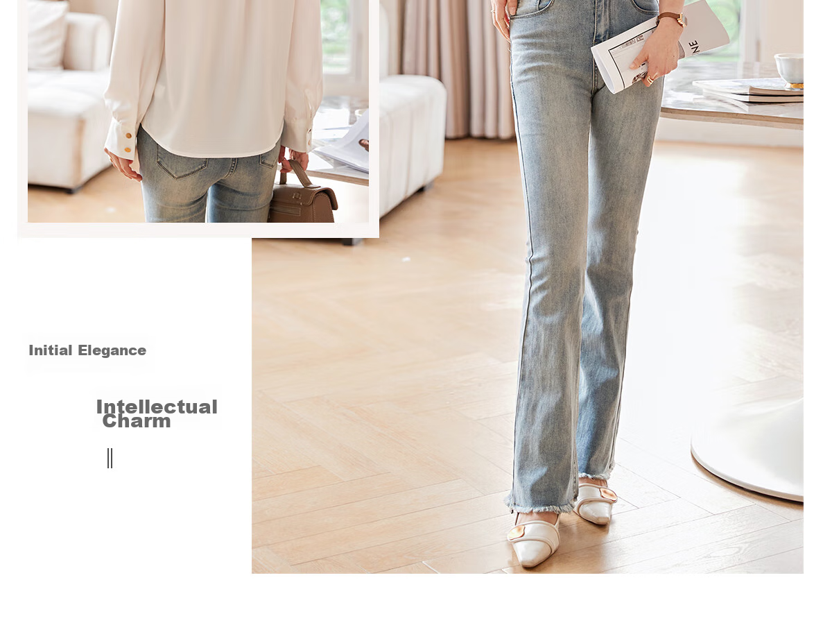 Chushen Spring And Autumn Simple Long-Sleeve Shirt for Women, Single-Breasted Elegant Professional Commuter Top White Blouse S132C2204 Size XL 18