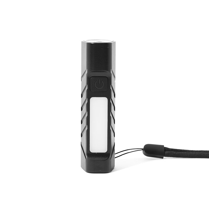 MOBIGARDEN NX25673005 Obsidian Black Zero Shadow Outdoor High Brightness Rechargeable Long Battery Life Mini Portable Flashlight
