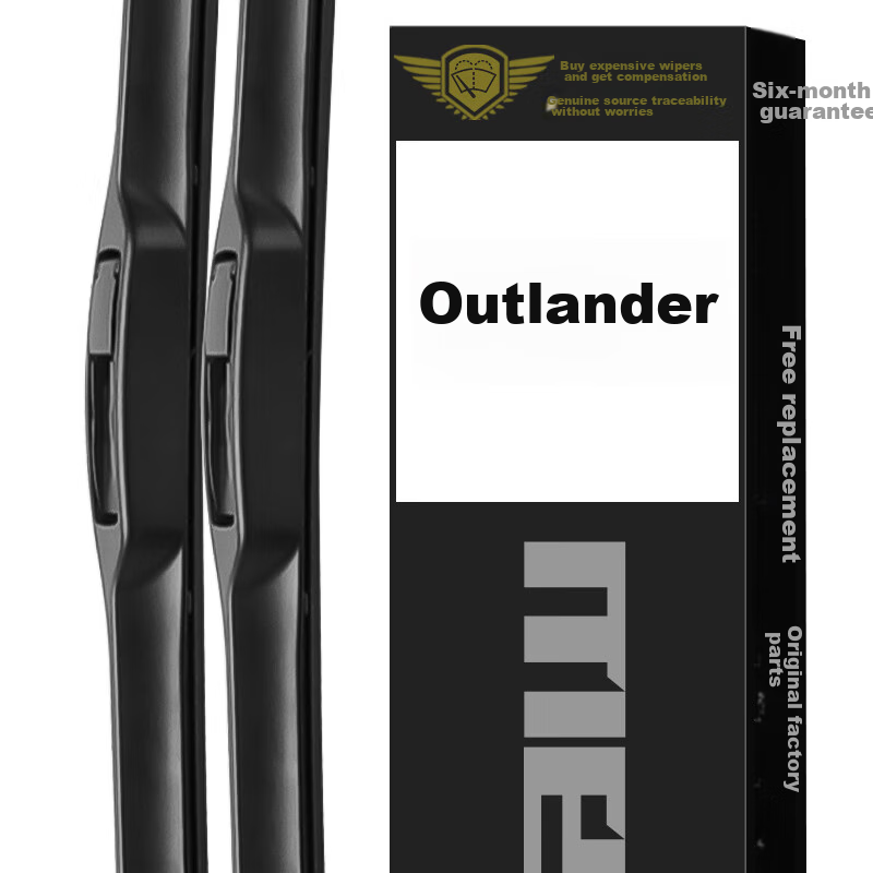 Meisim Mitsubishi Outlander Windshield Wiper Blades for 2013-2021 Models, Original Equipment for 2018-19 Models, Front Wiper Blades 26/18