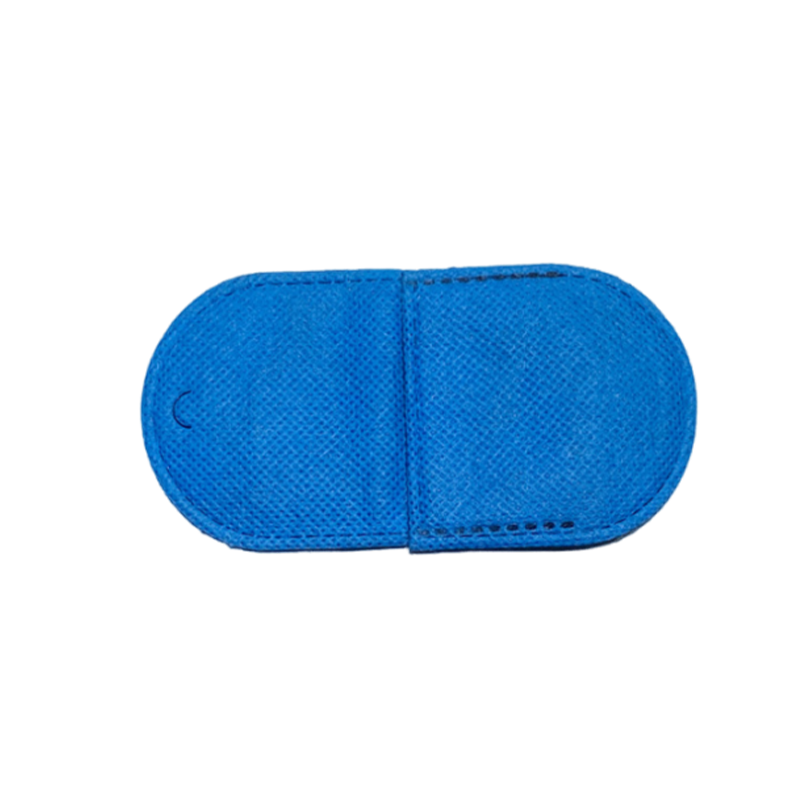LOVECRAFT Weak Vision Light Blocking Full Coverage Children's Strabismus Training Blindfold Large Blue - 12 Pieces