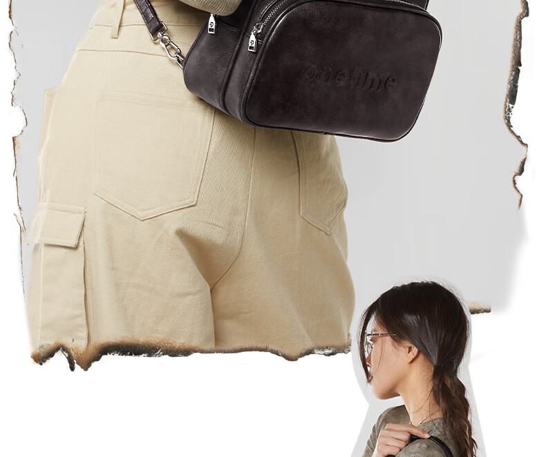 ONETIME Sweet Cool Time Dirty Backpack, Sweet Cool High-End Light Luxury Bag, Large Capacity Bag, Gift for Girlfriend, Black 31