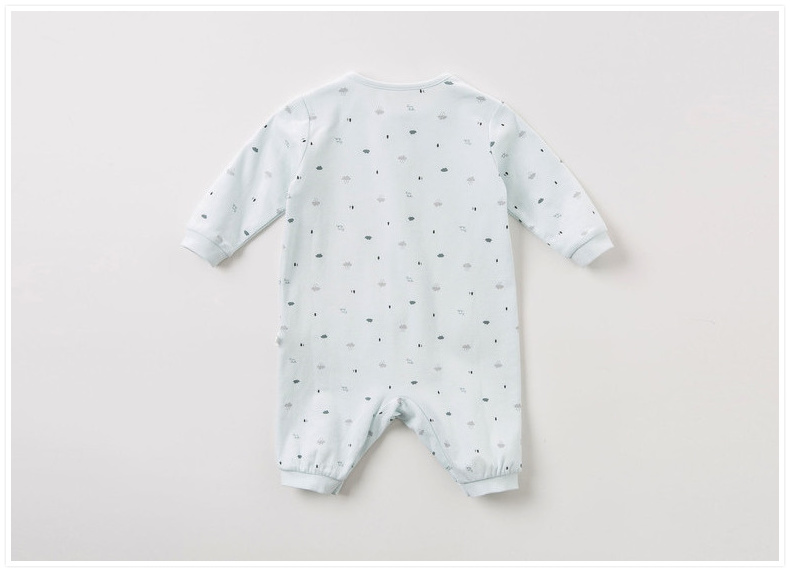 DAVE & BELLA Unisex Baby Romper Spring and Autumn Cotton Newborn Jumpsuit Infant Crawling Suit Baby Onesie 10