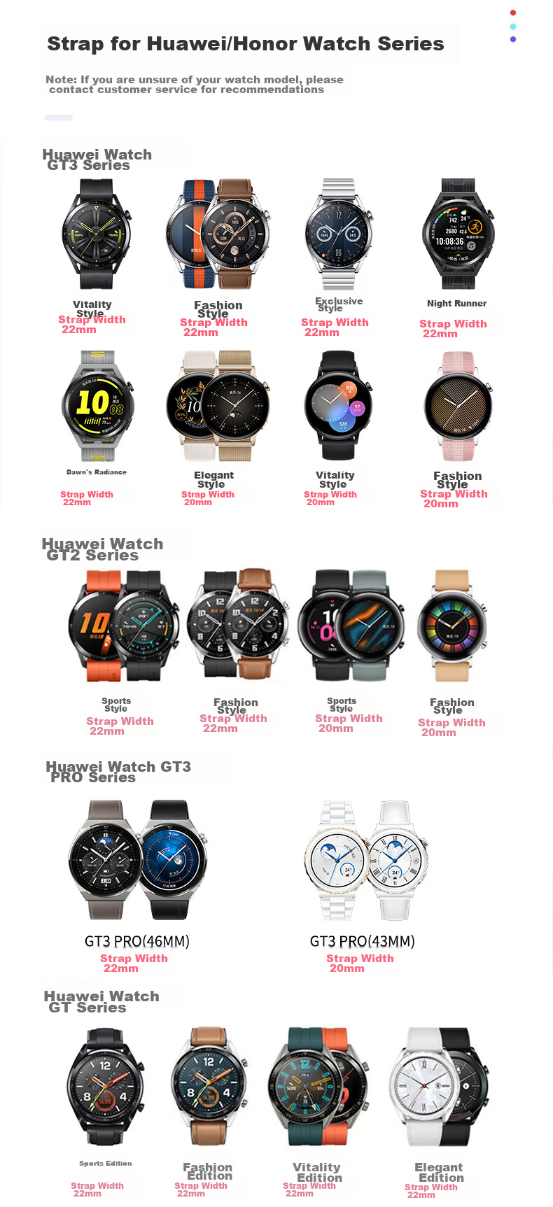 Mashi Compatible with Huawei Watch Bands for Watch5/4/3/GT7/6/5/gt4/3/2/Pro/Honor Magic2/OPPO Watch4Pro/X, Magnetic Silicone Strap for Autumn And Winter Wearing 17