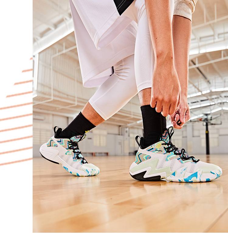 Jordan Basketball Shoes Men's Mesh Break Shadow 2 High-Top Durable Practical Student Sports Shoes 28