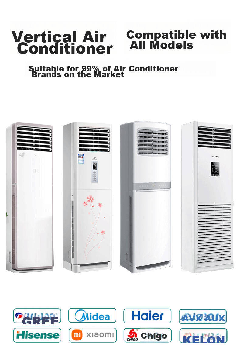 XIAOHUANGHOU Vertical Cabinet Air Conditioner Wind Deflector, Anti-Direct Blowing, Living Room Cabinet Machine Air Outlet Baffle, Wind Shield Cover, Air Guide Plate 3