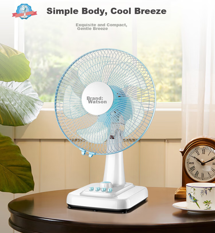 Wahson Electric Fan/Desk Fan/Low Noise Fan/High Air Volume Household Fan/Air Conditioner Companion AC Fixed Frequency Fan WS-A1201A 9