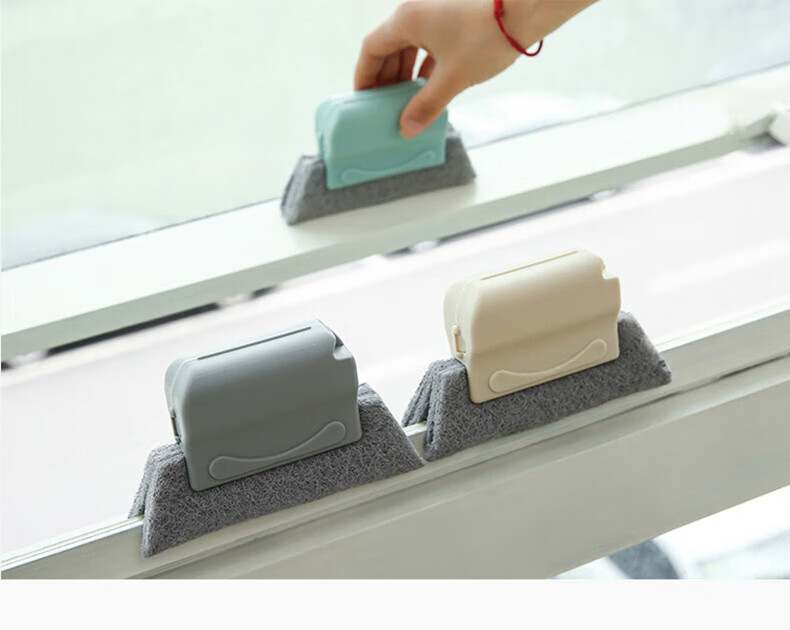 Jiebishi Gap Brush Window Sill Groove Cleaning Brush Household Deep Cleaning Tool for Narrow Spaces And Hard-To Areas, 3-Pack 1