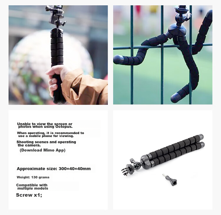 MAXCAM Suitable for DJI Osmo Action 6/5/4/3 Pro Action Camera, Car Nano Adhesive Suction Cup Glass Fixing Car Mount Accessory 15