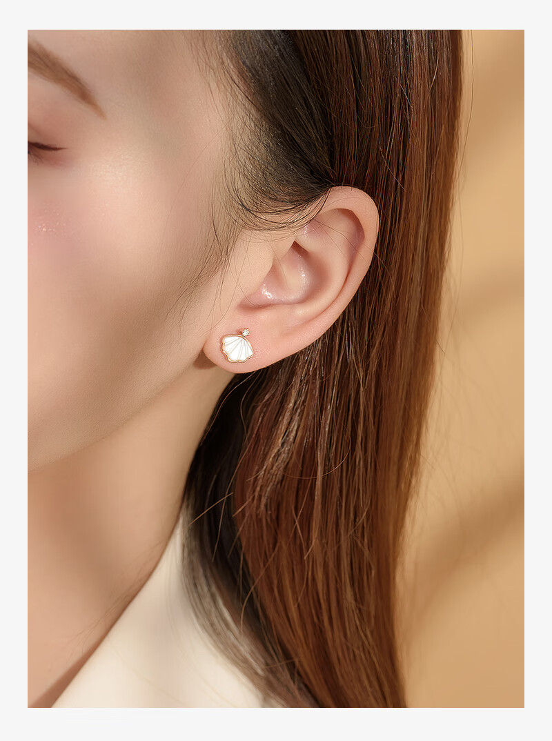 MANHE S925 Silver Stud Earrings for Women, Princess Earrings, New 2026 Style Birthday Gift for Girlfriend 12