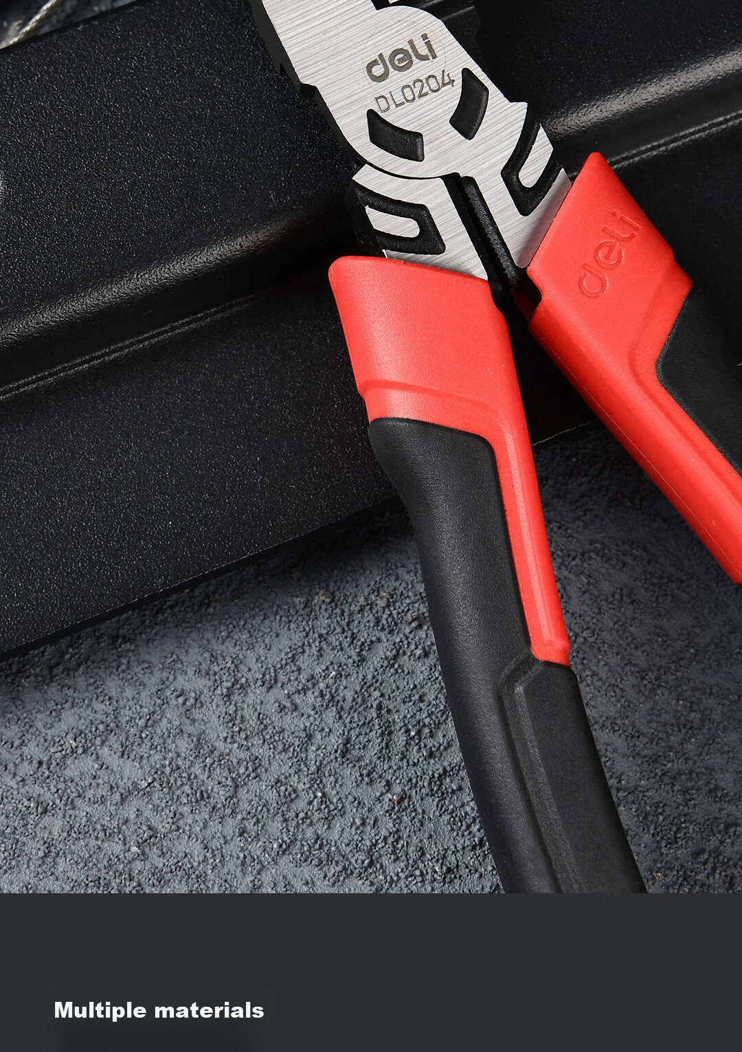 Deli Professional Heavy-Duty Diagonal Cutting Pliers with Rubber Handle, Alloy Steel Diagonal Pliers, Wire Cutters, 6 Inches 5