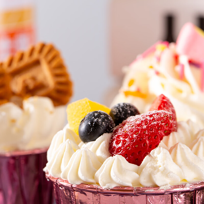 百利 吉士炸布丁粉速溶蛋糕蛋挞面包月饼烘焙油炸原料家用300g