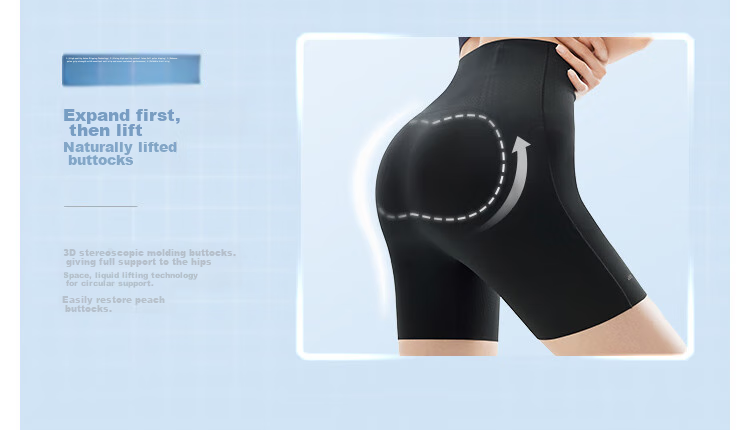 Beneunder Women's High-Waisted Shapewear Underwear, Tummy Control, Butt-Lifting, Waist-Slimming, Tummy-Reducing Safety Shorts 9