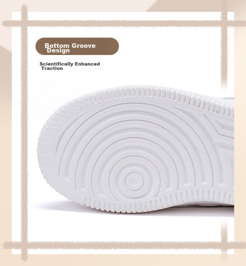Follow Me Boys And Girls Sports White Sneakers Children's School Campus Shoes Spring Autumn Fashion Breathable Performance Casual Shoes Xueyuanbai 37 7