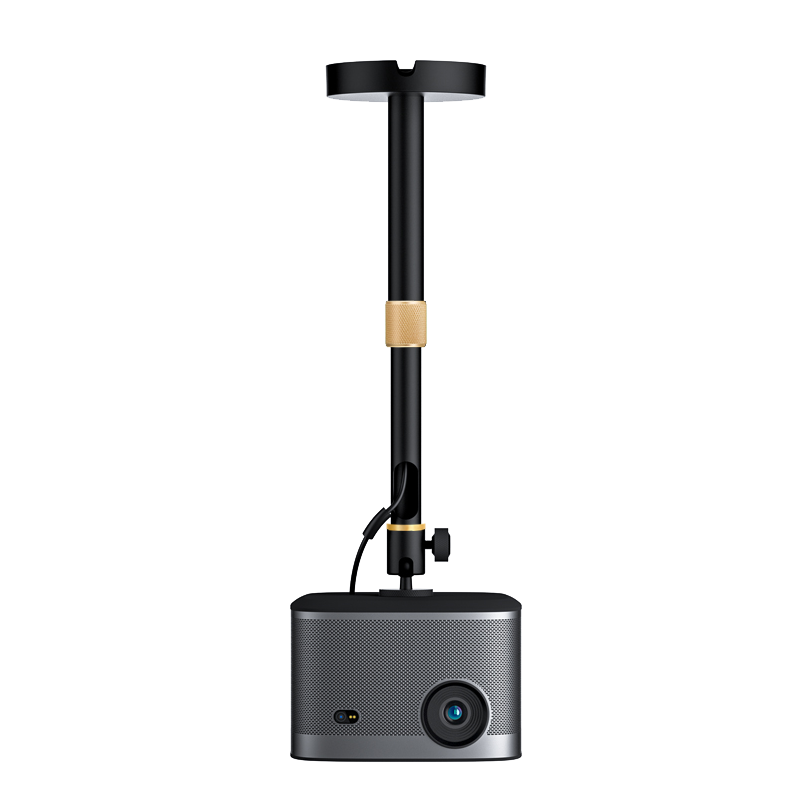 CINE Projector Ceiling Mount, Home Extendable Bracket, Suitable for XGIMI H3S, Jmgo N3, Dangbei X5, Xiaoming Xiaomi Projectors, Bedside Wall Cloud Platform Hanging Rack PH56-60 Black