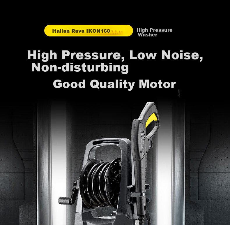 LAVOR Car Wash High-Pressure Spray Gun, Car Washing Machine, High-Pressure Water Gun, Powerful Car Wash, Home Use, High-Power Garden Cleaning Machine 2