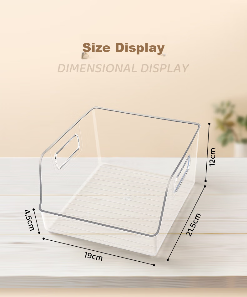 Shuxing Acrylic Transparent Bookend, Thickened Large Capacity Non-Slip Desktop Book Storage, Simple Wear-Resistant Office Study Exam Season Student Bookend 11