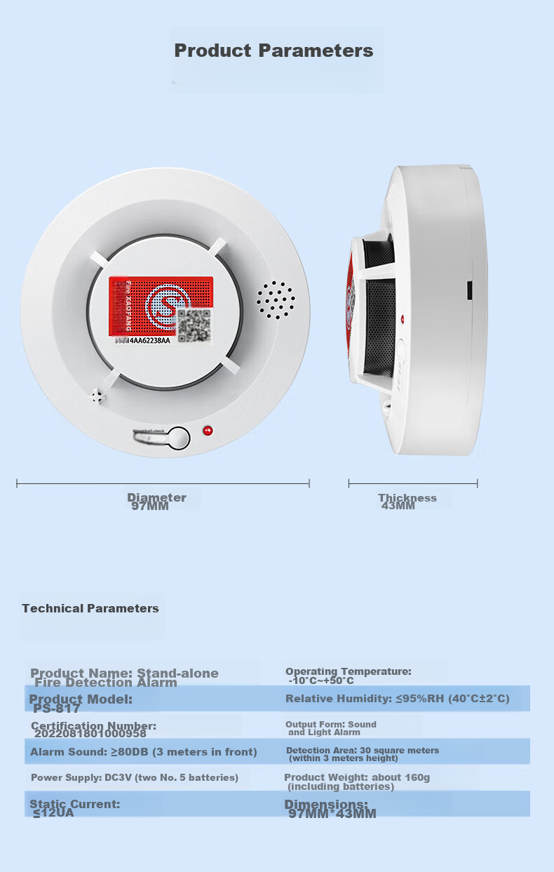 LFang Elderly Alarm Button, Bedside Home Wireless Emergency Call Device for Seniors, Remote Emergency Help Butto 14