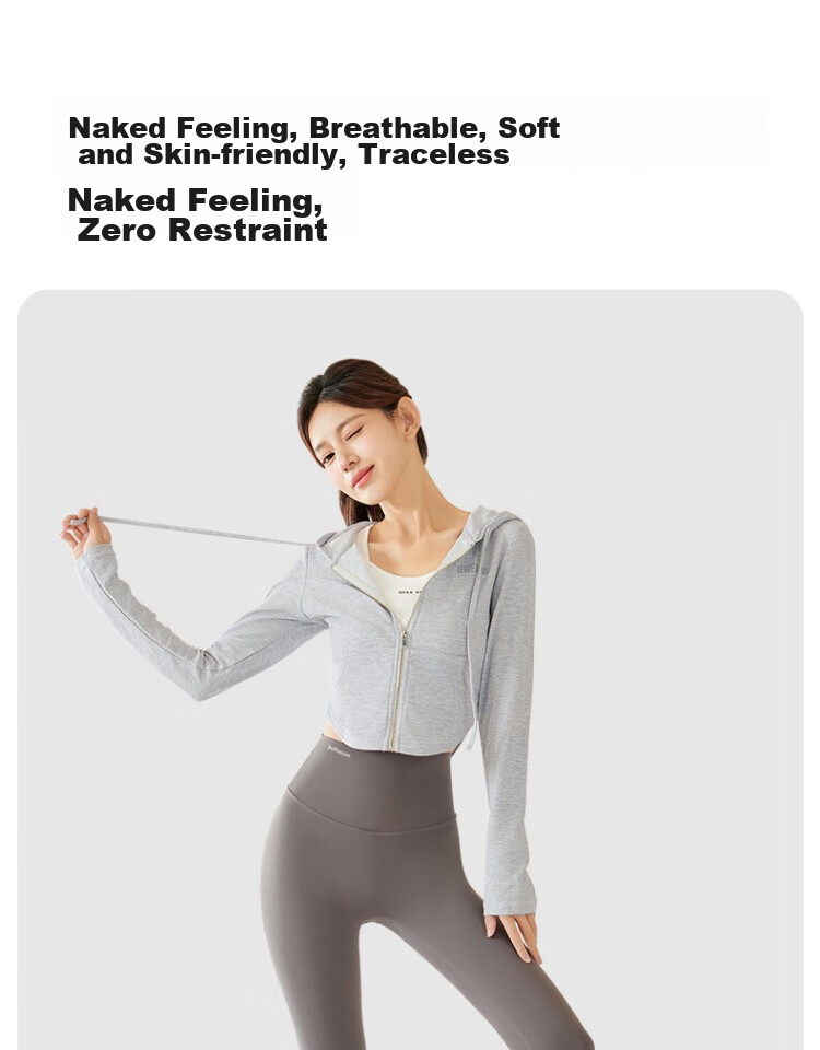 MiiOW 210g Bare-Feel Shark Leggings for Women, High-Waisted All-Season Butt-Lifting Elastic Running Fitness Pants, Tight Yoga Pants 14