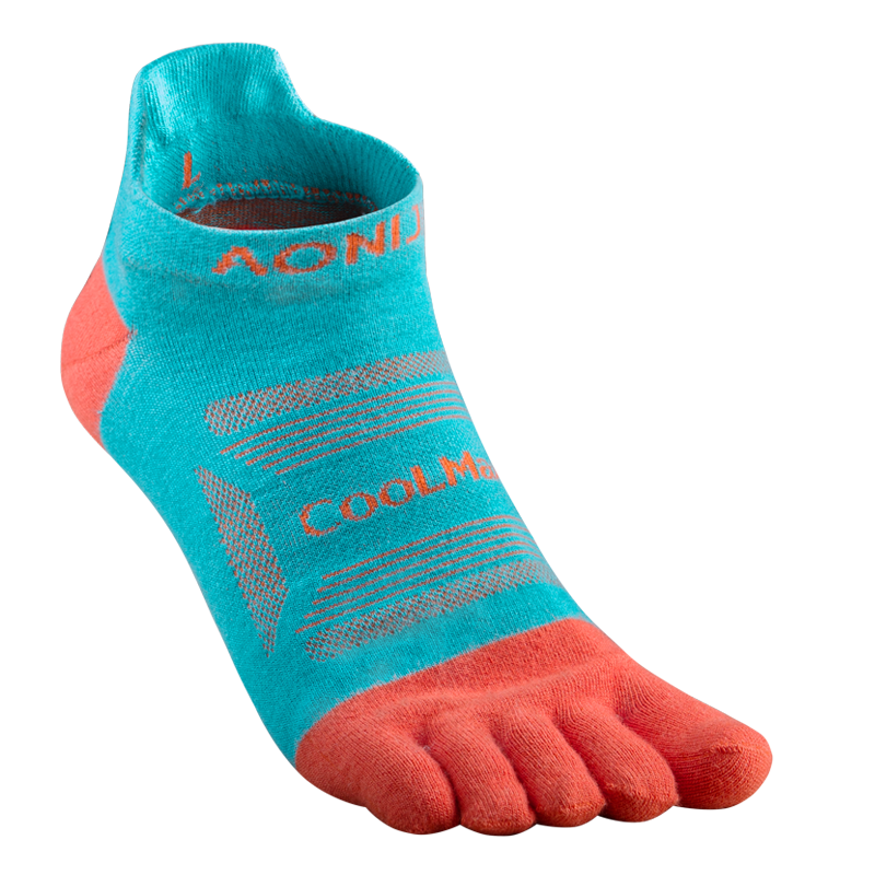 AONIJIE Running Five-Toe Socks Sports Socks for Men And Women, Marathon Gear, Fitness Cycling Basketball Socks, Sweat-Absorbing Quick-Drying Casual Socks