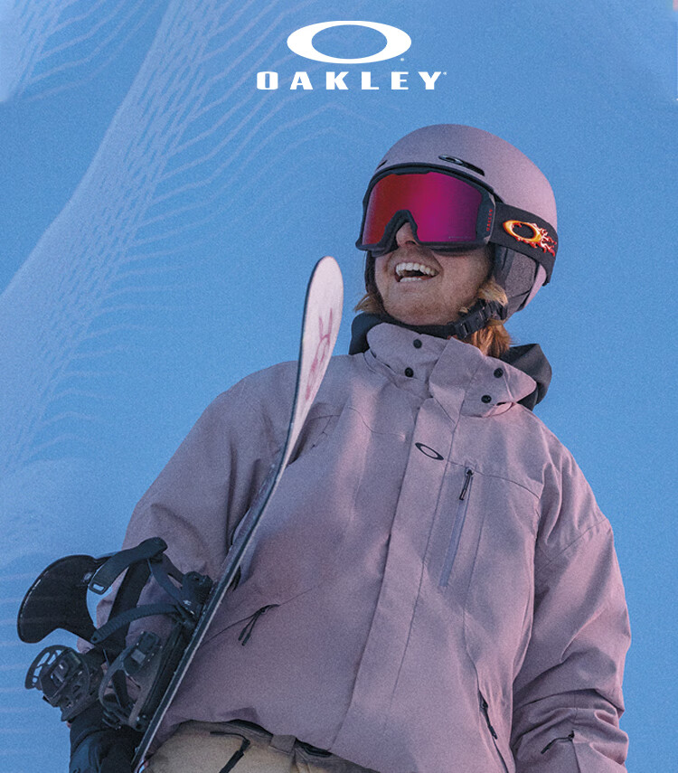 OAKLEY Ski Goggles, Spectrum Smart Lenses, Outdoor Double-Layer Anti-Fog Wide-View Cylindrical Snow Goggles Protective Eyewear 0OO7070-G8 1