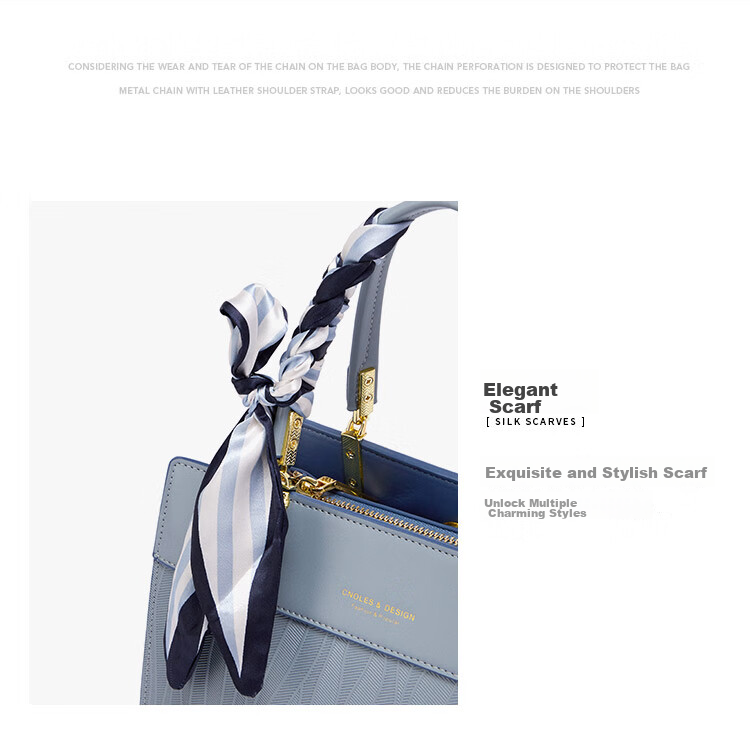 Cnoles Women's Handbag, Cowhide Leather Brand, Large Capacity Tote Bag, Crossbody Bag, Mother's Day Gift, Practical Present for Mom Or Wife 14