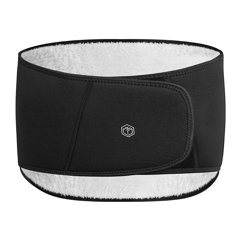 JD Original Y50 Fleece-Lined Waist Support Belt, Warm And Cold-Resistant, Uterus-Warming, Stomach-Warming, Back-Supporting Pad for Men And Women, Middle-Aged And Elderly, Belly Protection, Size M