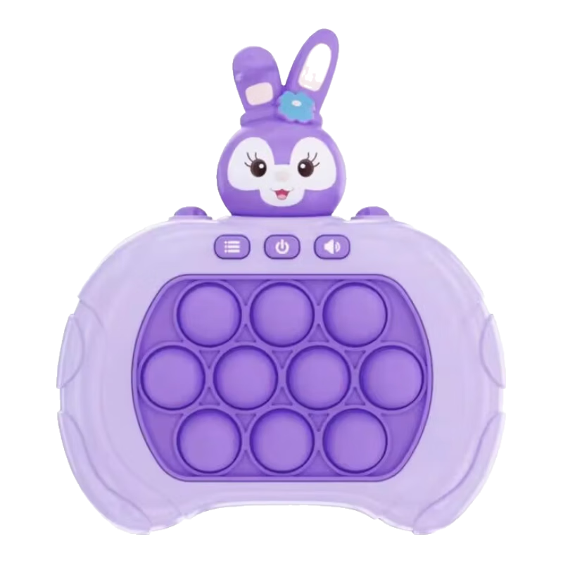Shangmeibeibei Children's Toy Whack-A Game, Push Button Stress Relief Challenge, Quick-Push Game Machine, Birthday Gift for Boys And Girls Aged 3-6