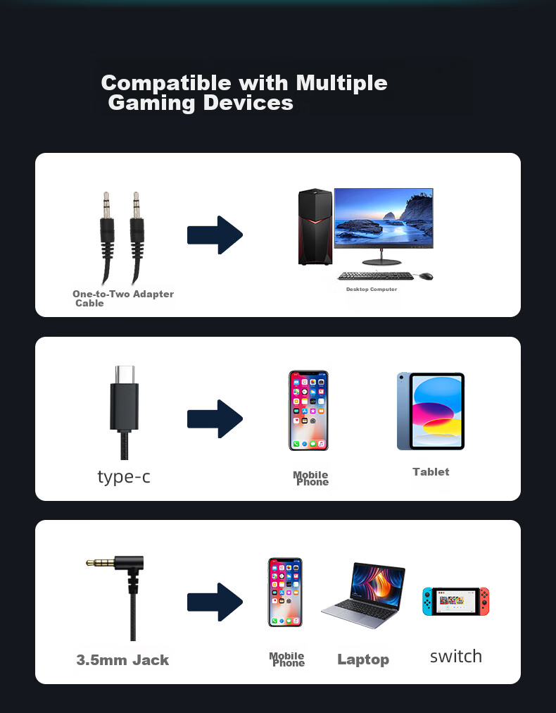 HP DHH-3113 Gaming Wired Headset, In-Ear Headphones with Microphone, Smart Noise Cancellation, Mic for Mobile Phones And Computers, E-Sports Deep Bass Triangular Office Study Music Headphones 12