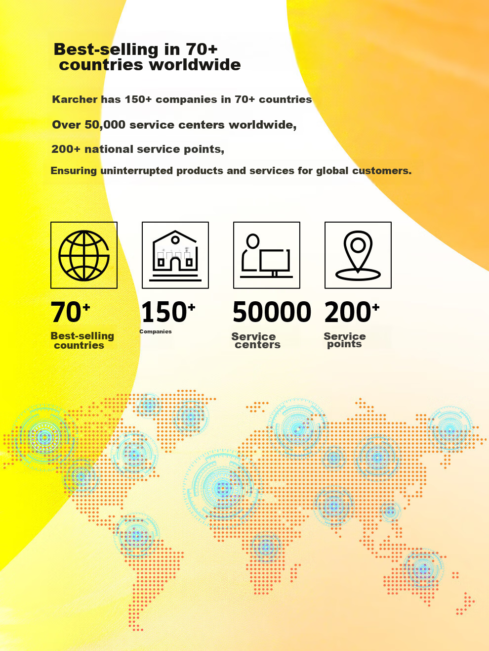 KARCHER Germany Kärcher Wireless Handheld Vacuum Cleaner High Suction Power Portable Car Vacuum VCH2 4