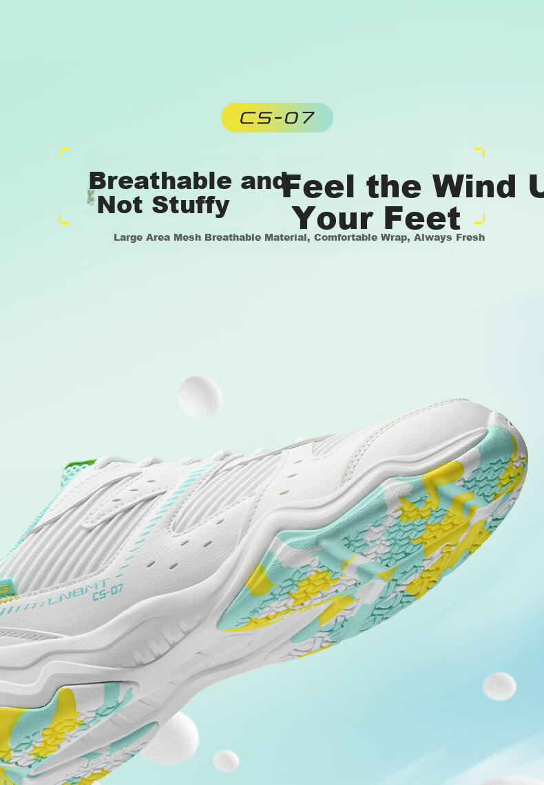 Li-Ning Badminton Shoes, Unisex Longfeng Professional Competition Training Shoes, Sports Shoes, Non-Slip, Wear-Resistant, Breathable And Comfortable, Size 44 12
