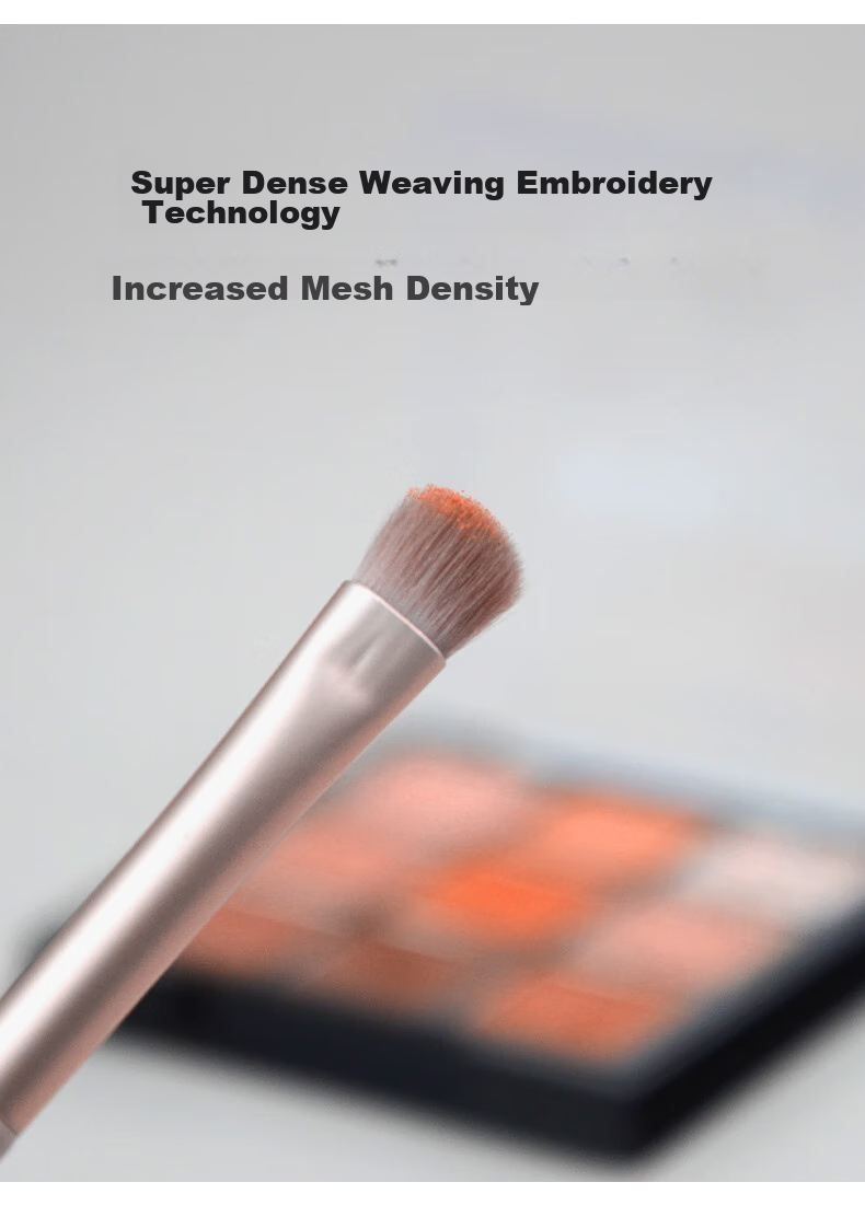 Dongyiyanxuan New Year Gift Set of 5 Wool Eyeshadow Brushes for Eye Details, Blending, Under-Eye Bags, And Concealing 7