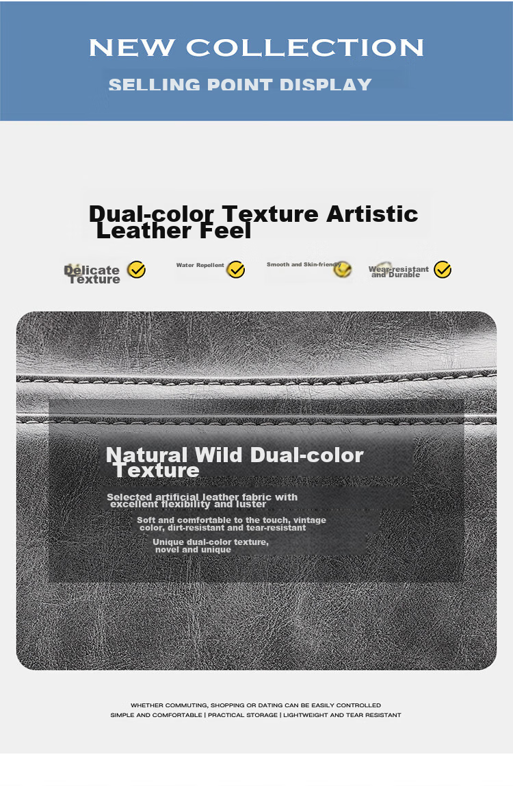 POLO Shoulder Bag for Men, Business Crossbody Bag, Casual Phone Bag, IPad Bag, Horizontal Style Sports Messenger Bag for Me 3