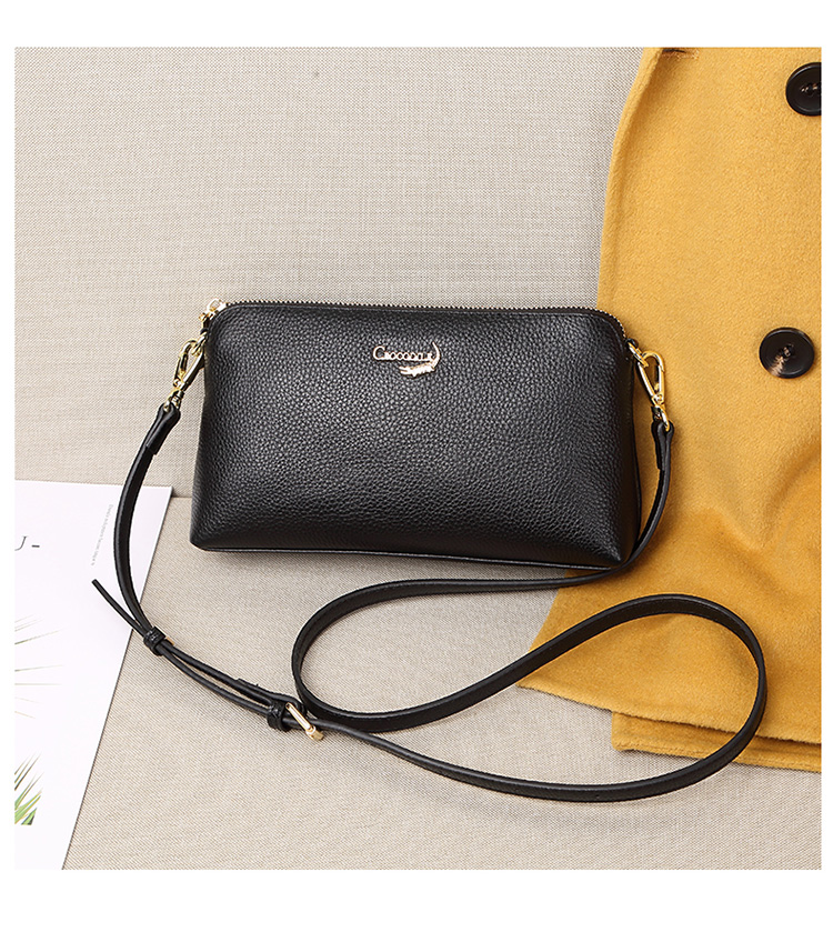 CROCODILE Goddess Festival Top-Grain Leather Casual Underarm Bag, Simple Versatile Shoulder Crossbody Women's Handbag Gift XT363 4